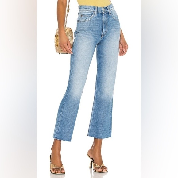 Re/Done Originals 70s Crop Boot Jeans in Medium 5 - Picture 14 of 15